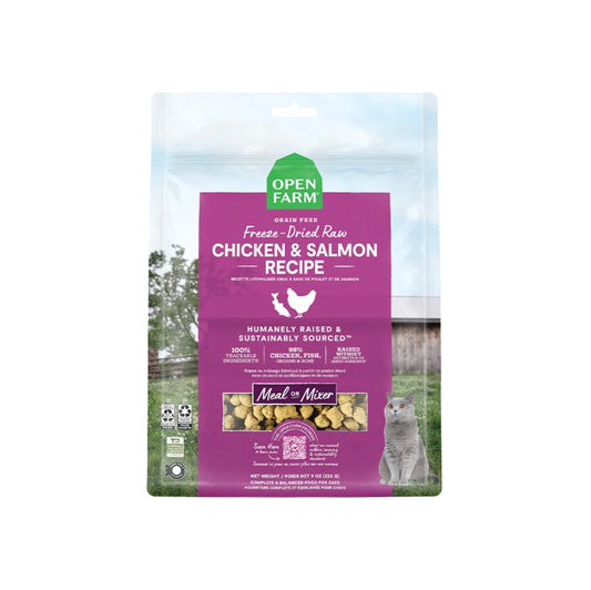 Chicken & Salmon Morsel Freeze DriedRaw Cat Food