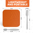 Load image into Gallery viewer, Our Dogs Life Lick Mat For Dogs with Spreader & Brush