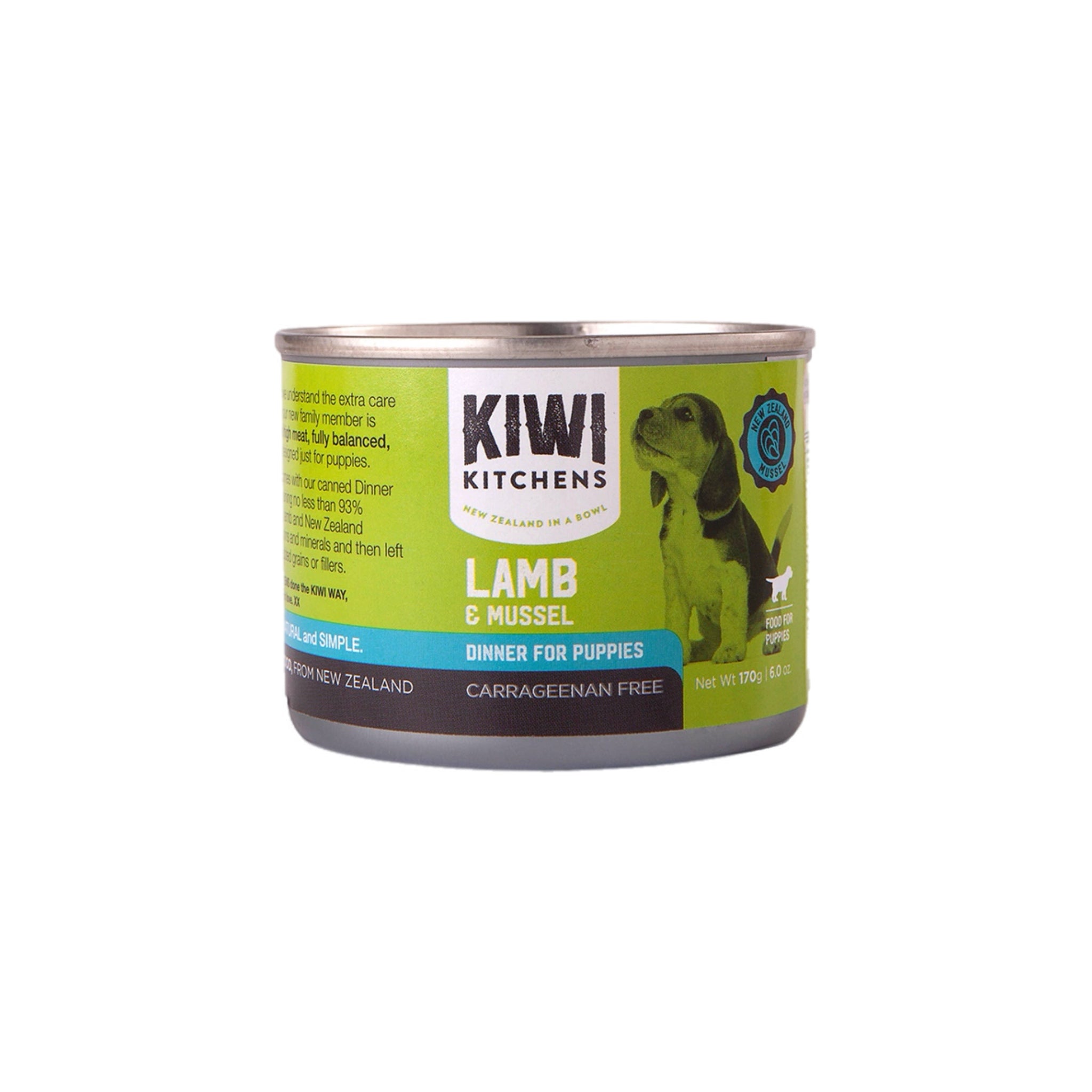 Kiwi Kitchens Lamb & Mussel Dinner Canned Puppy Food