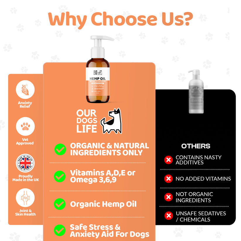 Our Dogs Life Hemp Seed Oil For Dogs
