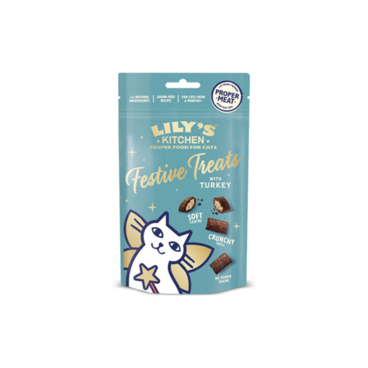Festive Treats with Turkey for Cats