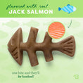 Load image into Gallery viewer, Dental Chew Fishbone Jack Salmon