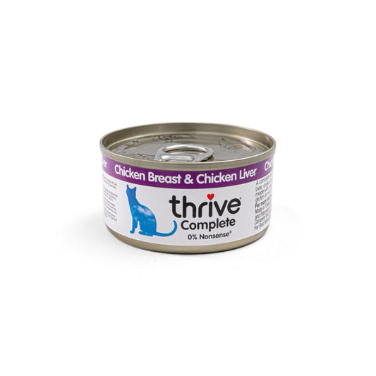 Chicken Breast and Chicken Liver Complete Wet Cat Food