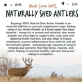 Load image into Gallery viewer, Bugalugs Deer Antler Powder for Dogs