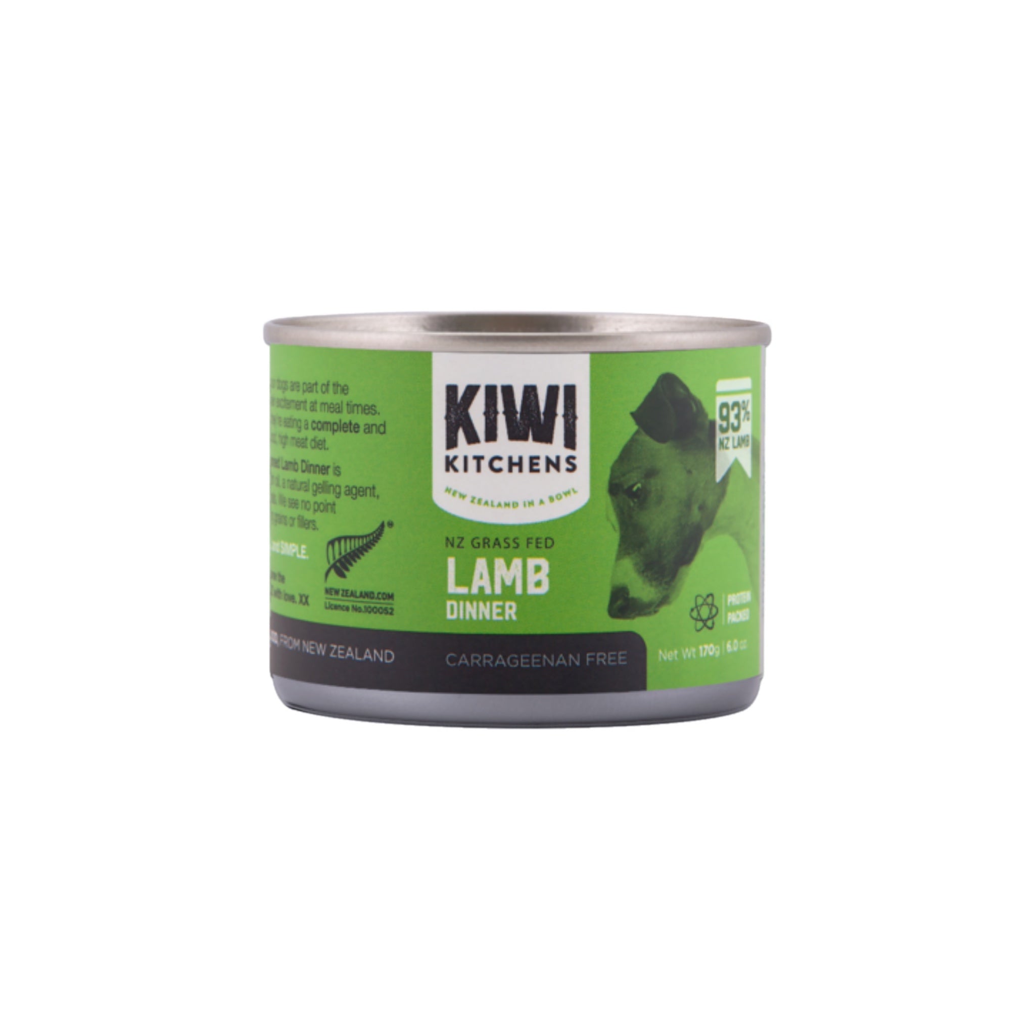 Kiwi Kitchens NZ Grass Fed Lamb Dinner Canned Dog Food