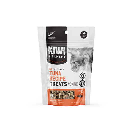 Kiwi Kitchens Raw Freeze Dried Tuna Recipe Cat Treats