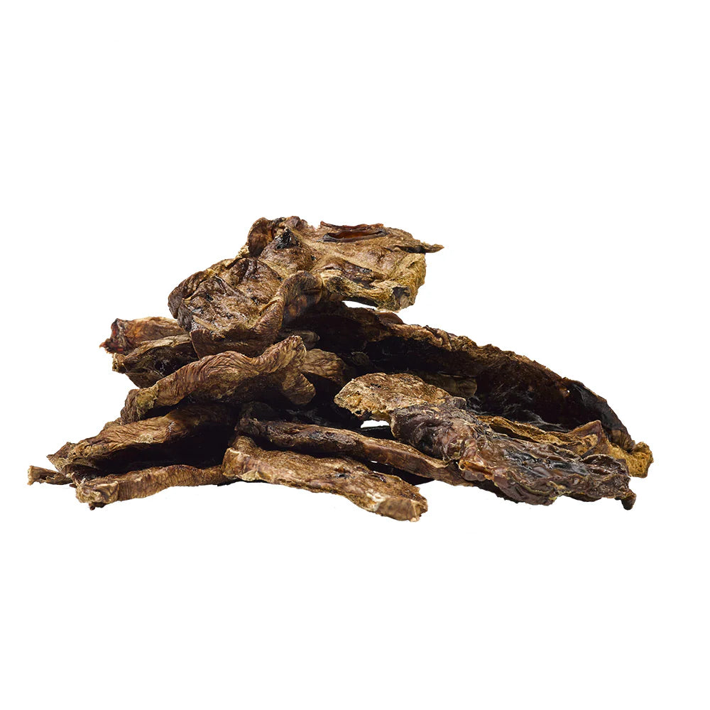 Ziwi's Venison Lung & Kidney Dog Treats, air-dried and ethically sourced from New Zealand, packed with protein and free from fillers and artificial additives.
