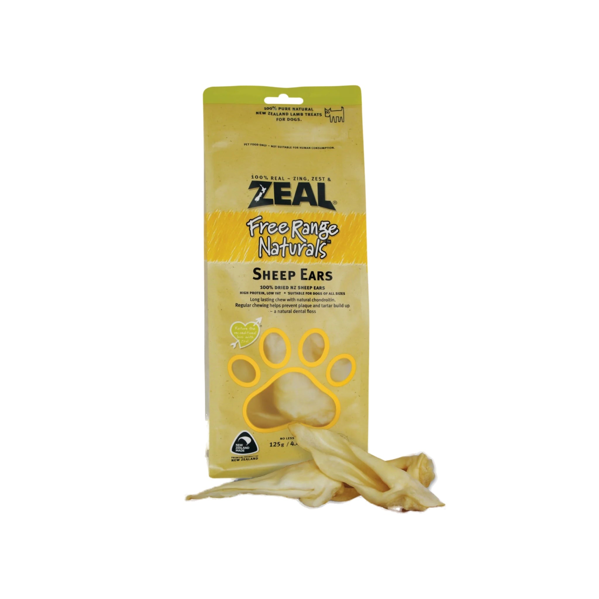Zeal Sheep Ears Treats for Dogs