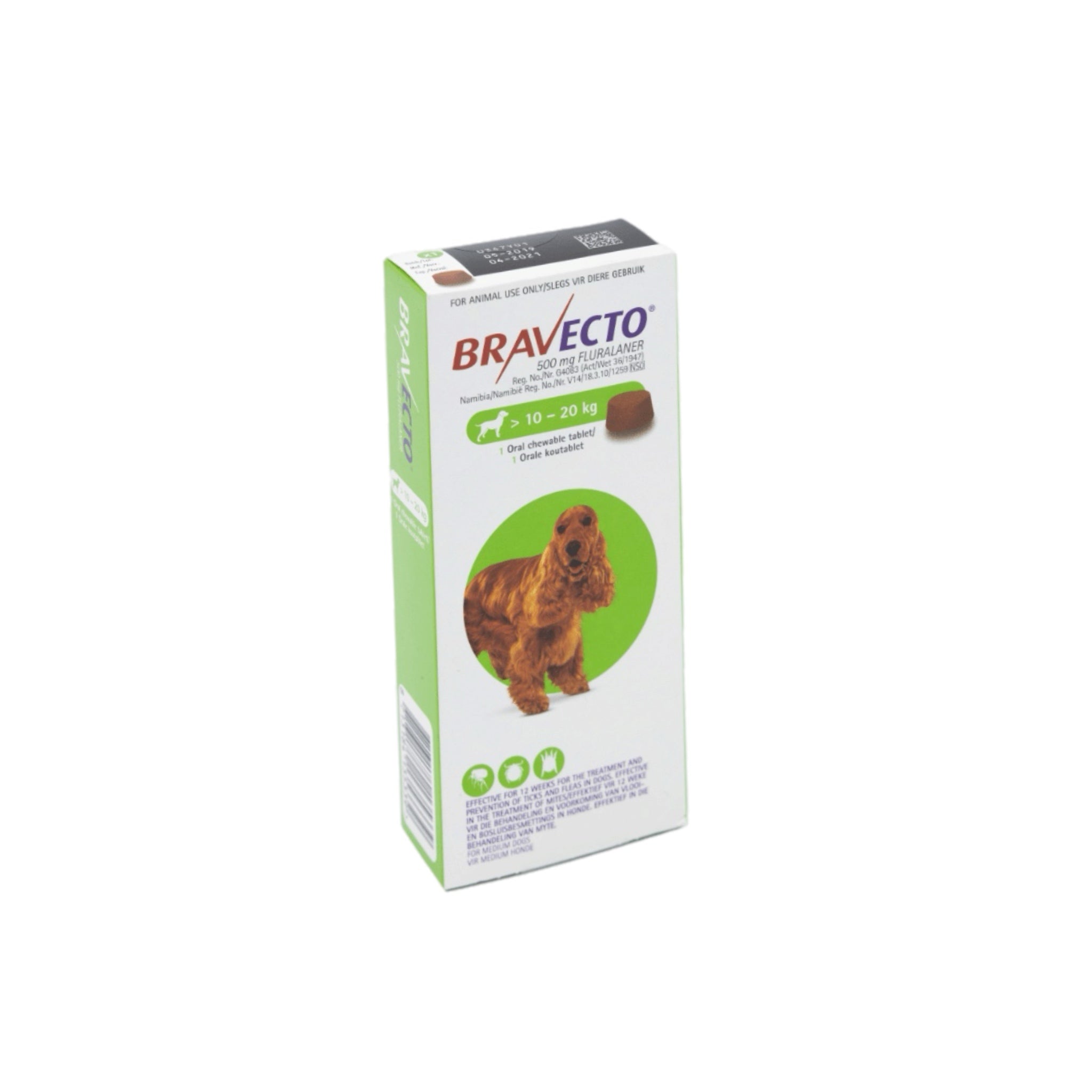 Oral Chewable Tablet For Medium Dogs (10-20kg)
