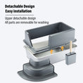 Load image into Gallery viewer, Semi Enclosed Stainless Steel XL Cat Litter Box