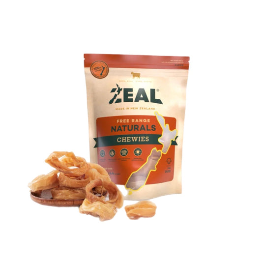 Zeal Chewies Pet Treats Natural free range