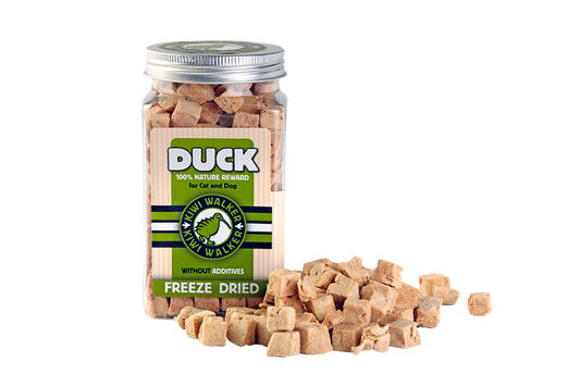 Kiwi Walker Freeze Dried Duck Cubes Pet Treats