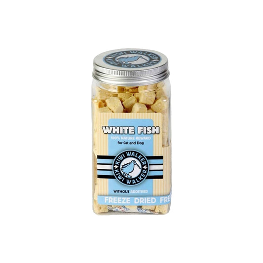 Kiwi Walker Freeze Dried White Fish Cubes Pet Treats