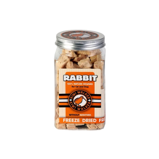 Kiwi Walker Freeze Dried Rabbit Cubes Pet Treats