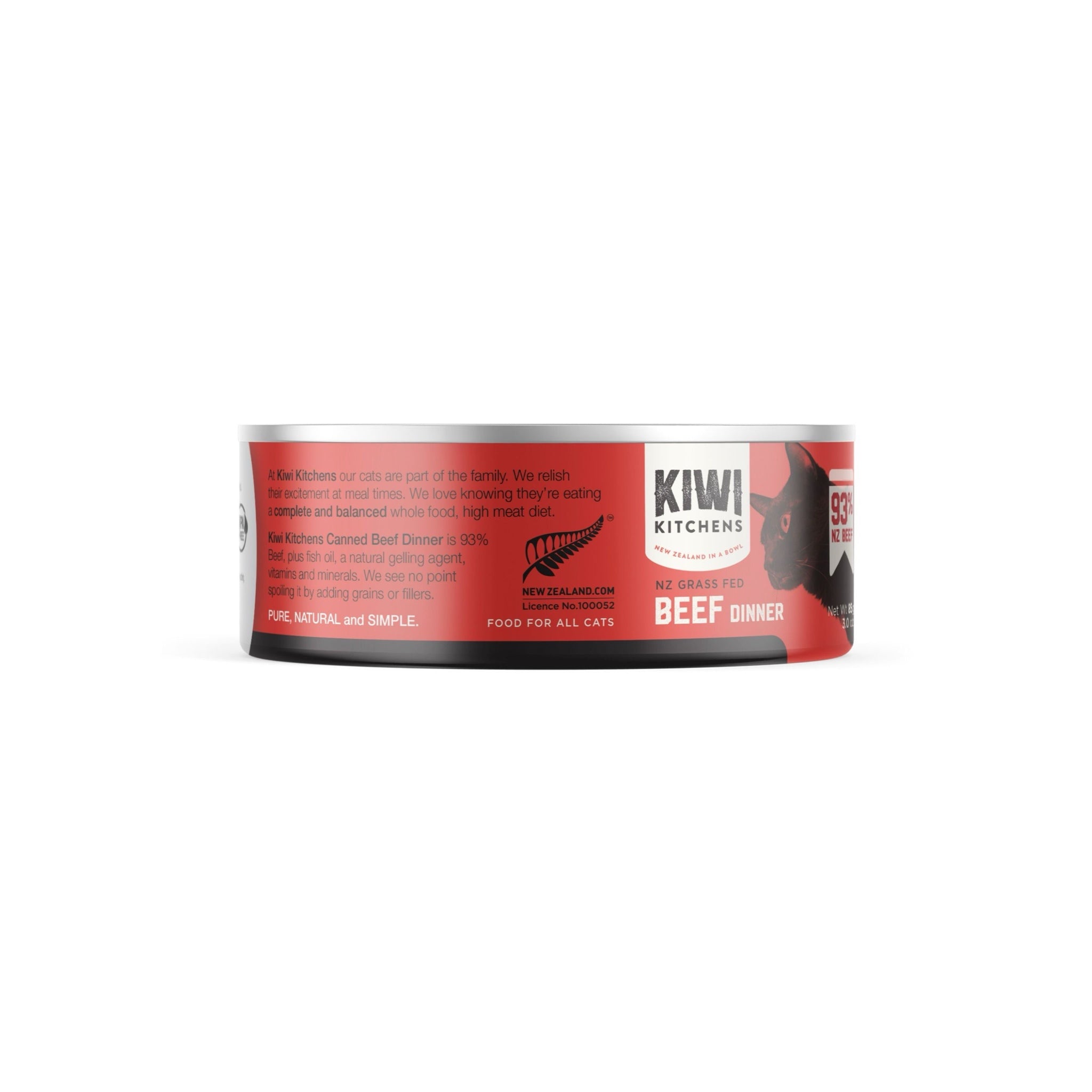 Kiwi Kitchens NZ Grass Fed Beef Dinner Canned