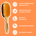 Load image into Gallery viewer, Our Dogs Life Bamboo Dog Brush