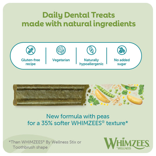 Soft Daily Dental Dog Treats Value Bag