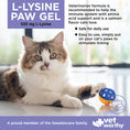 Load image into Gallery viewer, L-Lysine Paw Gel for Cats