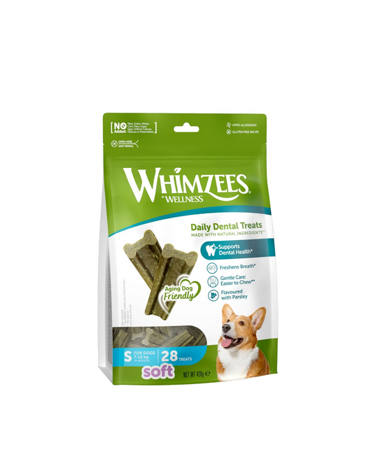 Soft Daily Dental Dog Treats Value Bag