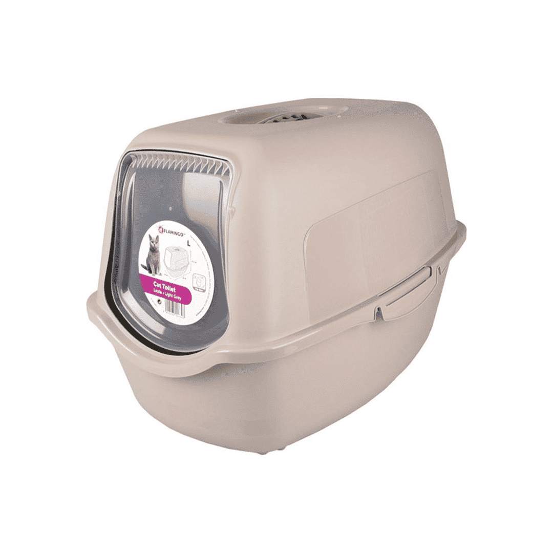 LEXIE BEIGE CAT TOILET
