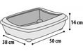 Load image into Gallery viewer, NESTA CLASSIC LITTER TRAY