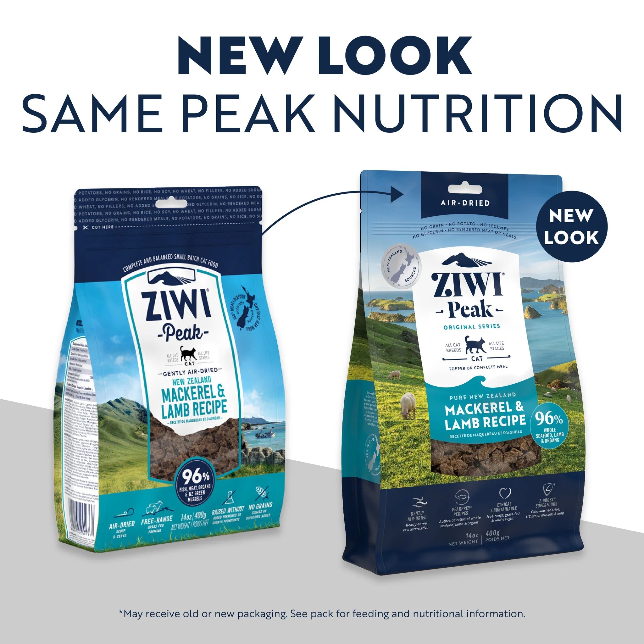 Ziwi Peak Air-Dried Mackerel & Lamb for Cats