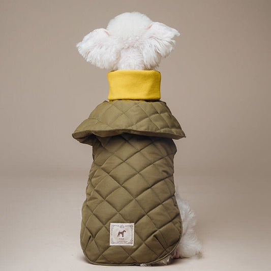Muffler Quilted Coat