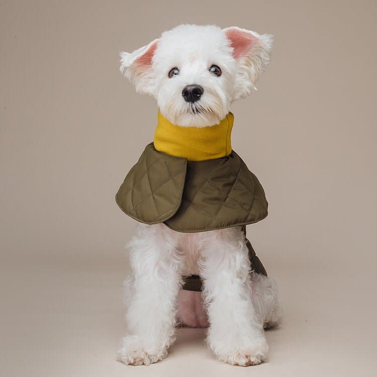 Muffler Quilted Coat