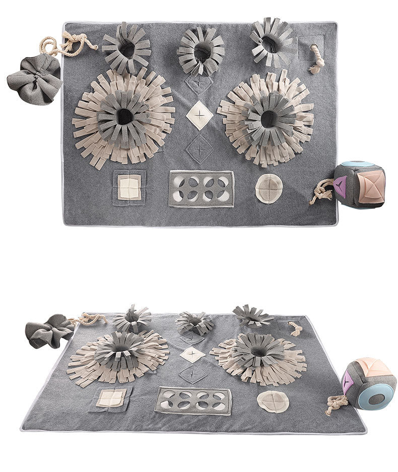 Slow Food Puzzle Sniffing Mat