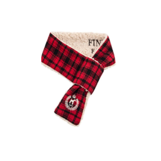 Plaid Plush Scarf