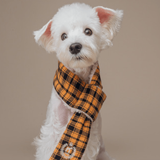 Plaid Plush Scarf