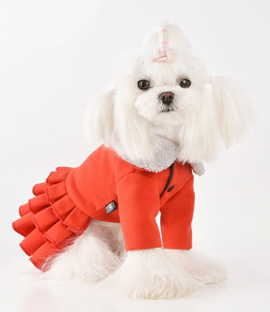 Ruffles Winter Dress