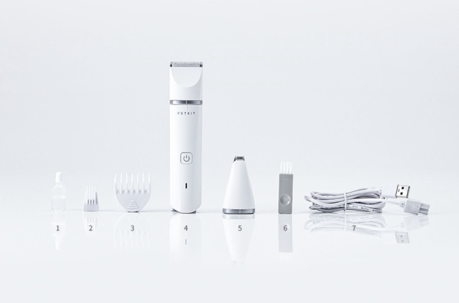 2 in 1 Electric Pet Waterproof Hair Trimmer