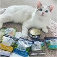 تحميل الصورة في عارض المعرض,  "Cat enjoying a meal of ZIWIPEAK Wet Lamb Recipe."