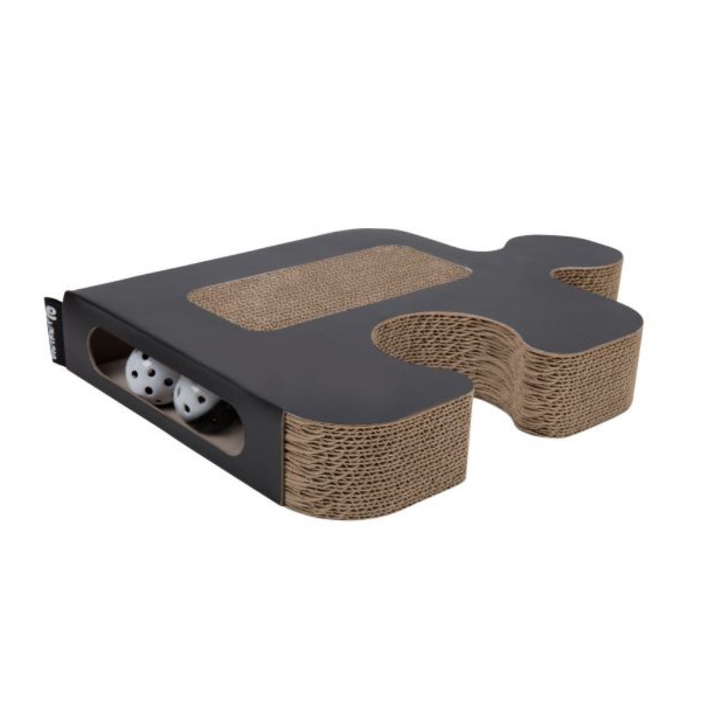 Puzzle Cardboard Cat Scratch Toy
