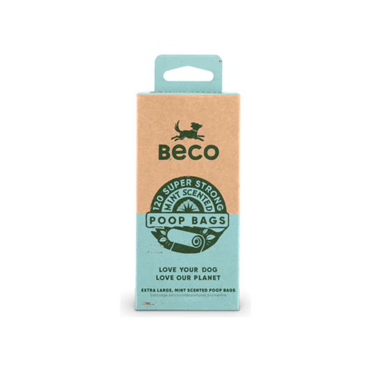 Large Poop Bags | Mint Scented | 120 pcs