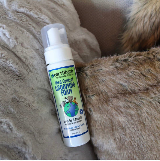 Earthbath Shed Control Waterless Foam - For Dogs & Puppies