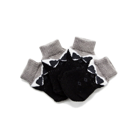 Non-slip Tuxedo Pet Socks