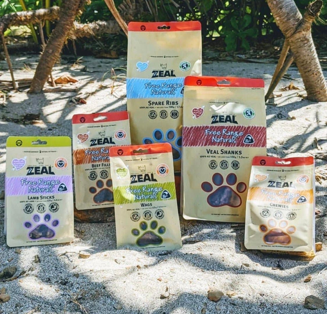 Zeal Dried Beef Fillets Treats for Dogs - Healthy, Low-Calorie