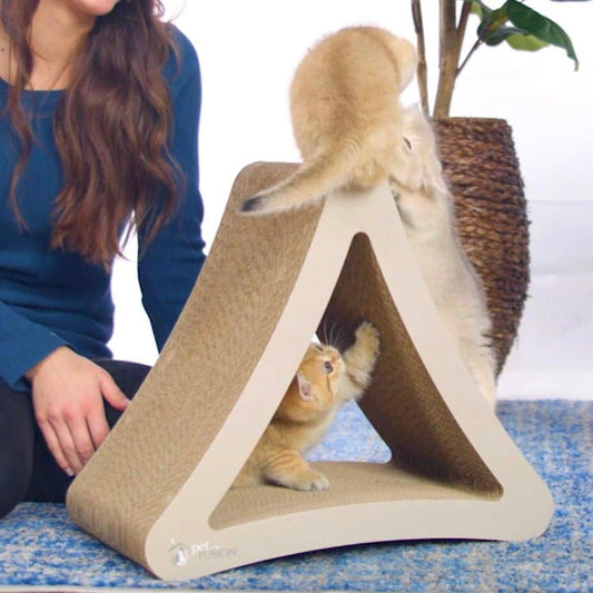 PetFusion 3-Sided Vertical Scratcher