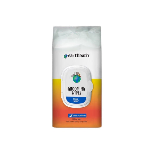 Earthbath Grooming Wipes - Mango Tango