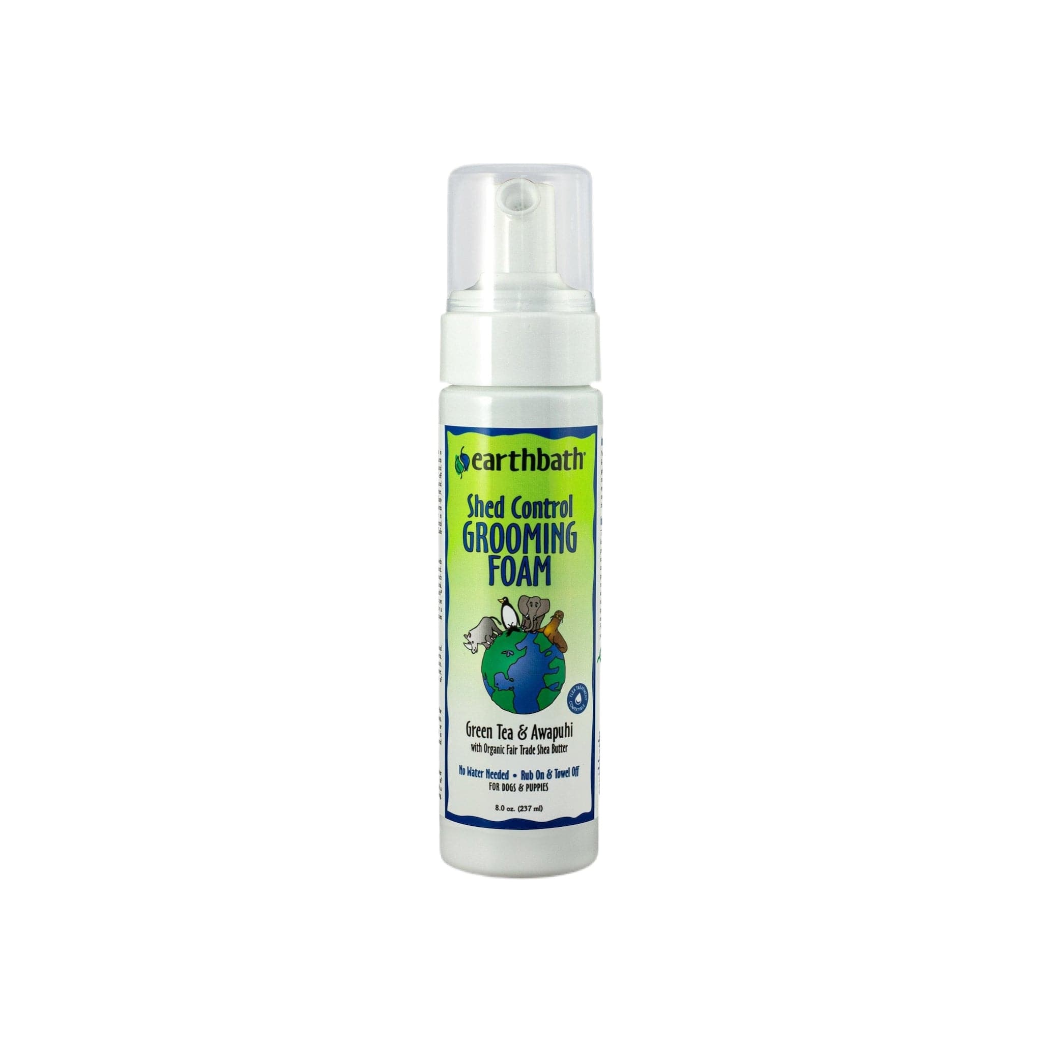 Earthbath Shed Control Waterless Foam - For Dogs & Puppies