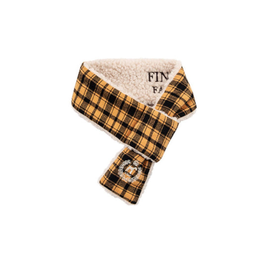 Plaid Plush Scarf