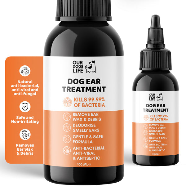 Our Dogs Life Ear Infection Treatment Drops For Dogs