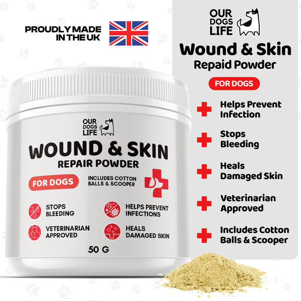 Wound & Skin Repair Powder For Dogs