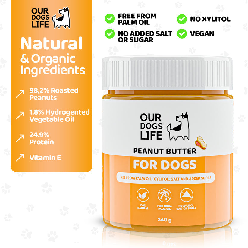 Natural Peanut Butter for Dogs