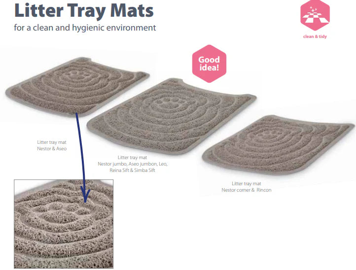 Savic Nestor Corner and Rincon Cat Litter Tray Mat