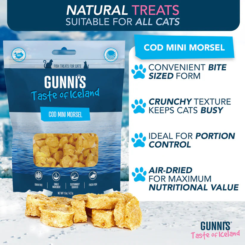 Cod Mini Morsels Natural Cat Treats