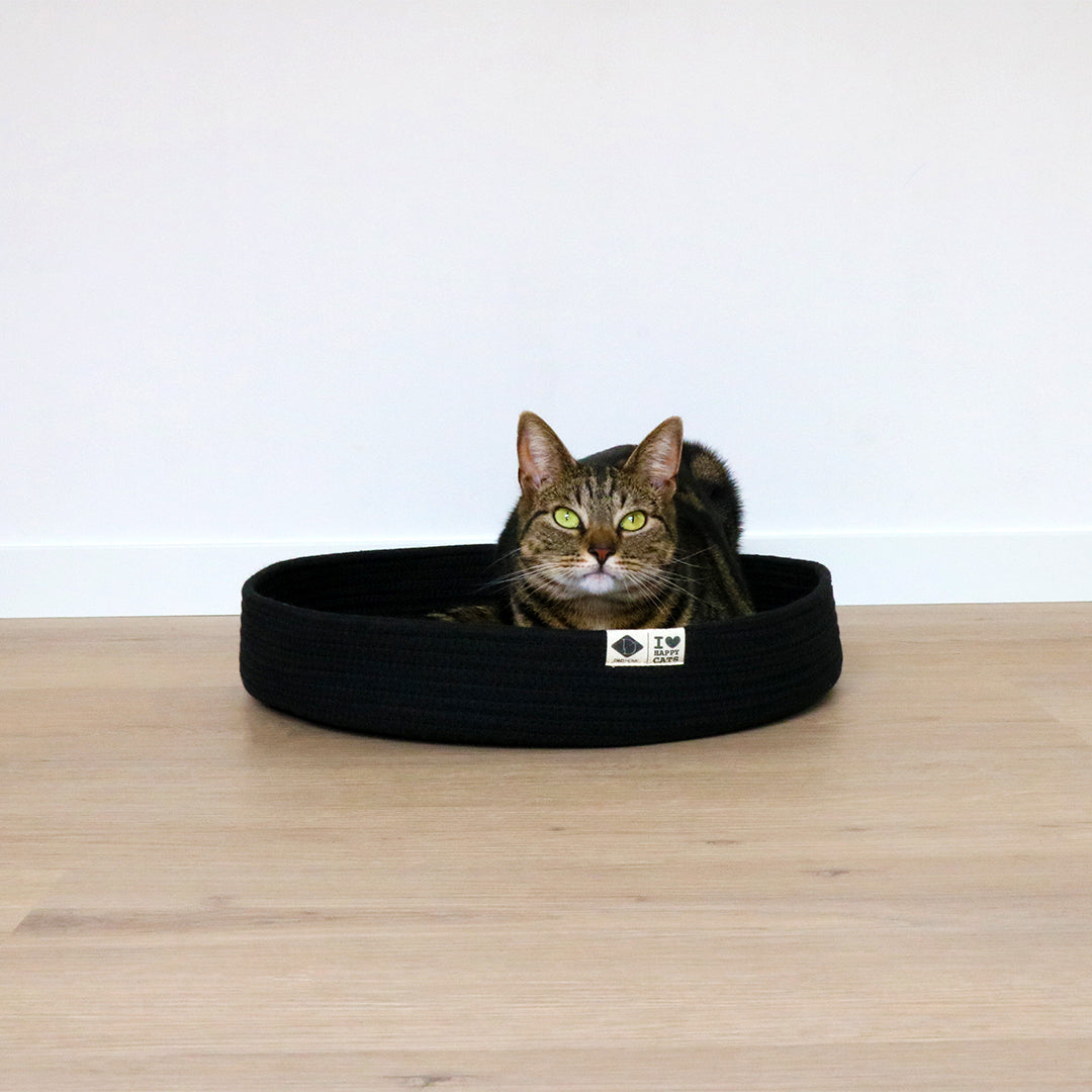 Jess Cat Cotton Rope Basket Bed