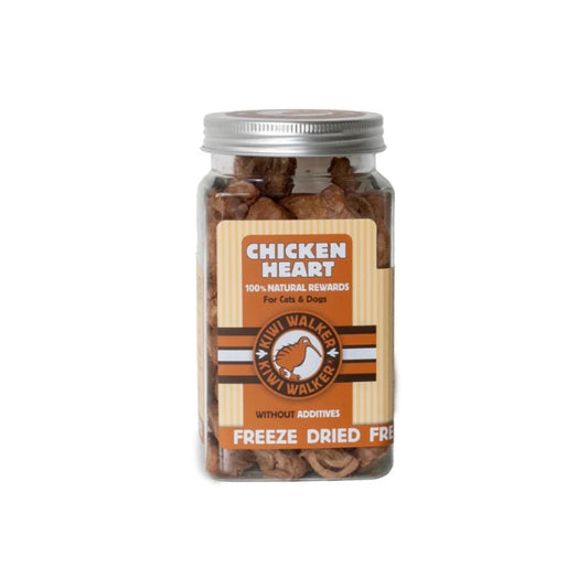 Freeze Dried Chicken Heart Snack for Cats & Dogs